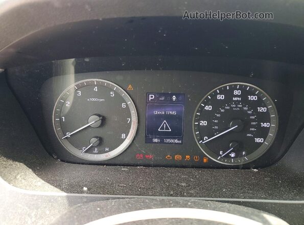 5NPE24AF5HH487530 2017 HYUNDAI SONATA Blue Вид задніх сидінь