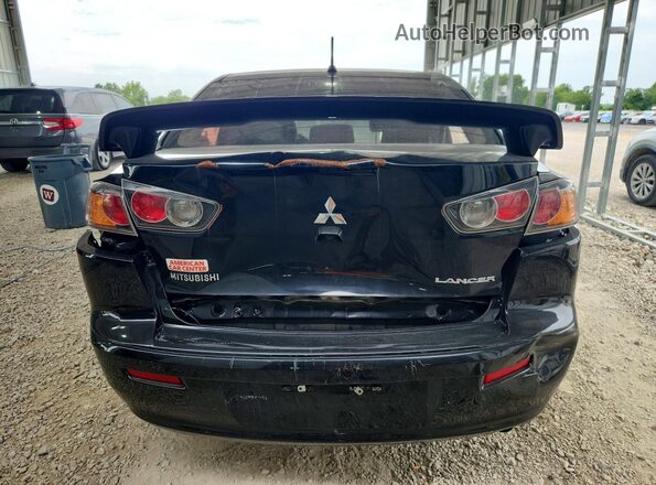JA32U2FU3HU012259 2017 MITSUBISHI LANCER Black Widok wnętrza z przodu