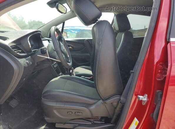 KL4CJASB8KB716788 2019 BUICK ENCORE Red Dashboard view