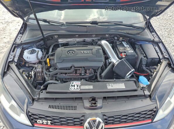3VWYT7AUXGM068315 2016 VOLKSWAGEN GTI Blue Շարժիչի բաժամունքի տեսք