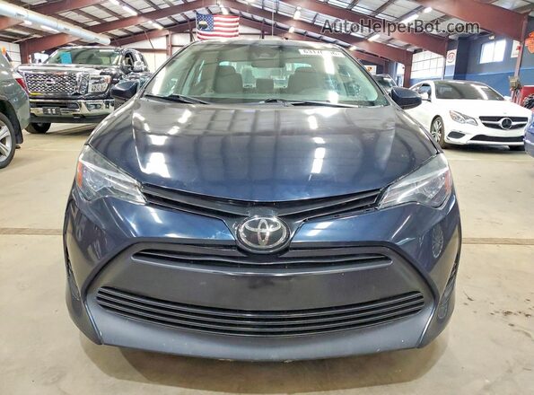 2T1BURHE7HC918556 2017 TOYOTA COROLLA Синий Вид сзади