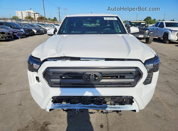 3TYJBAFN0ST017036 2025 TOYOTA TACOMA White უკანა ხედი