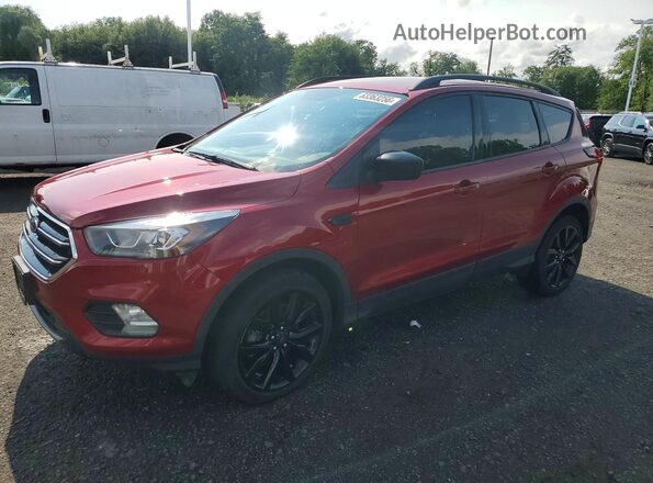 1FMCU9GD4KUC43509 2019 FORD ESCAPE Бордовый Задняя левая четверть