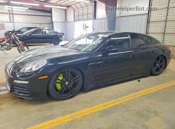 WP0AD2A77GL040584 2016 PORSCHE PANAMERA Black Հետևի ձախ