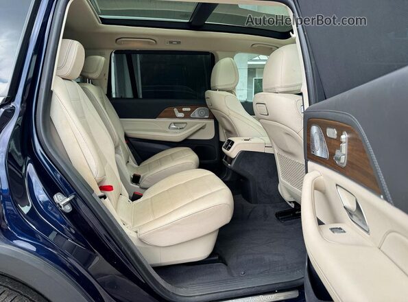 4JGFF5KE1LA104408 2020 MERCEDES-BENZ GLS-CLASS Blue Front interior view