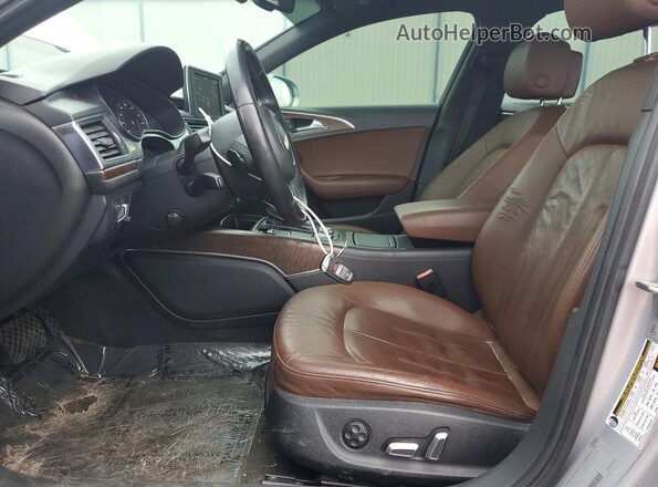 WAUFGAFC0GN005609 2016 AUDI A6 Silver Առջևի վահանակի տեսք
