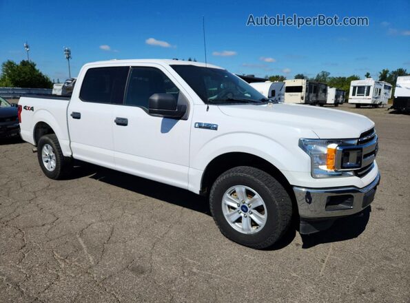 1FTEW1EG9JKE24945 2018 FORD F150 White Դիմացի տեսք