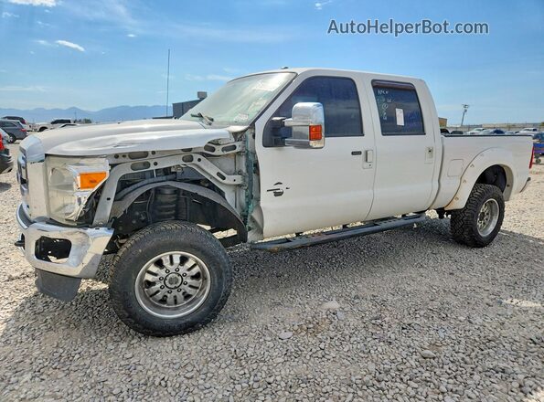 1FT8W3BT0GEB61536 2016 FORD F350 White Trasero izquierdo