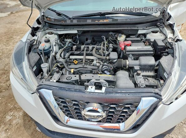 3N1CP5CUXKL471022 2019 NISSAN KICKS White Engine compartment view
