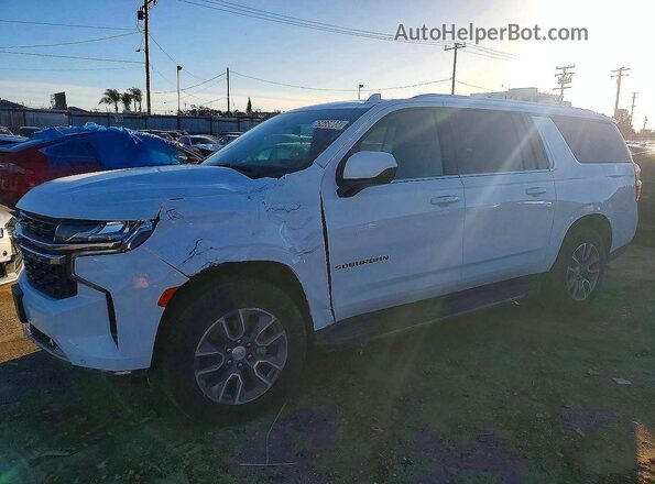 1GNSKBKD5RR165203 2024 CHEVROLET SUBURBAN White Հետևի ձախ