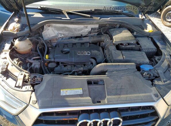 WA1ECCFS0HR012366 2017 AUDI Q3 Gray Widok naklejki z numerem VIN