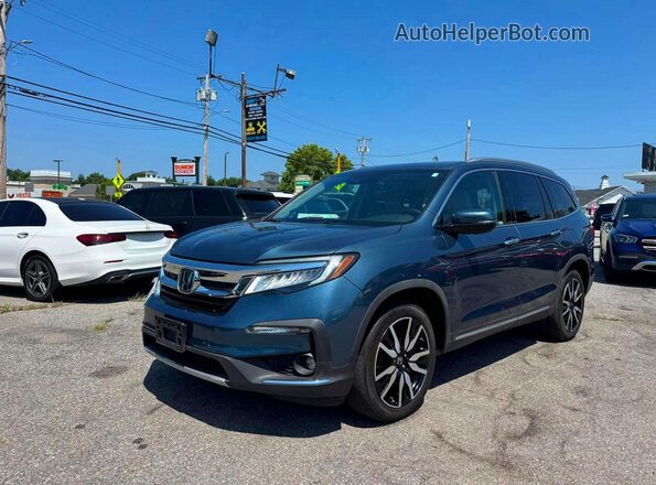 5FNYF6H0XNB033816 2022 HONDA PILOT Blue უკანა მარჯვენა