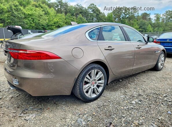 SAJBD4BV1GCY24502 2016 JAGUAR XF Brown Przód prawy