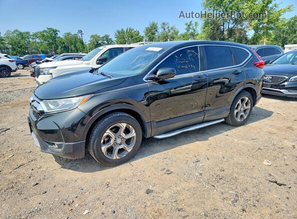 7FARW2H53KE038896 2019 HONDA CR-V Black Հետևի ձախ