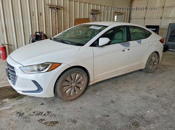 5NPD74LF3HH078307 2017 HYUNDAI ELANTRA White Հետևի ձախ