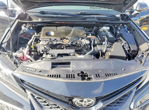 4T1G11AK5MU523929 2021 TOYOTA CAMRY Black Vista del compartimento del motor