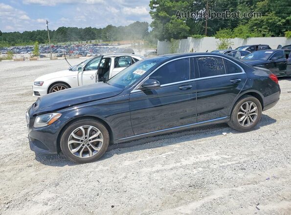 55SWF4KB2HU213493 2017 MERCEDES-BENZ C-CLASS Black Задня ліва чверть