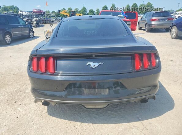 1FA6P8TH9H5312022 2017 FORD MUSTANG Black Առջևի վահանակի տեսք