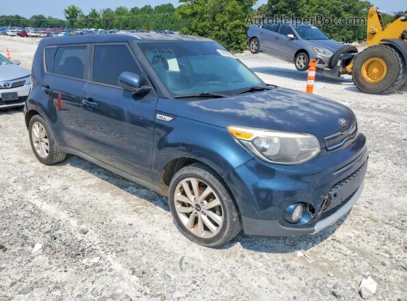 KNDJP3A5XH7425871 2017 KIA SOUL Blue წინა ხედი