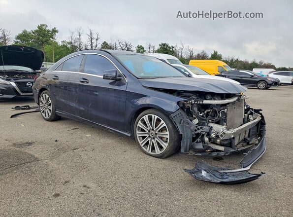 WDDSJ4GB9KN717285 2019 MERCEDES-BENZ CLA-CLASS Blue წინა ხედი