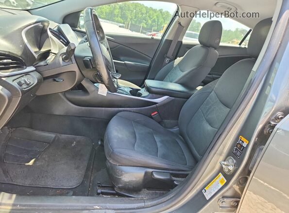 1G1RC6S5XHU193300 2017 CHEVROLET VOLT Gray Вид панелі приладів