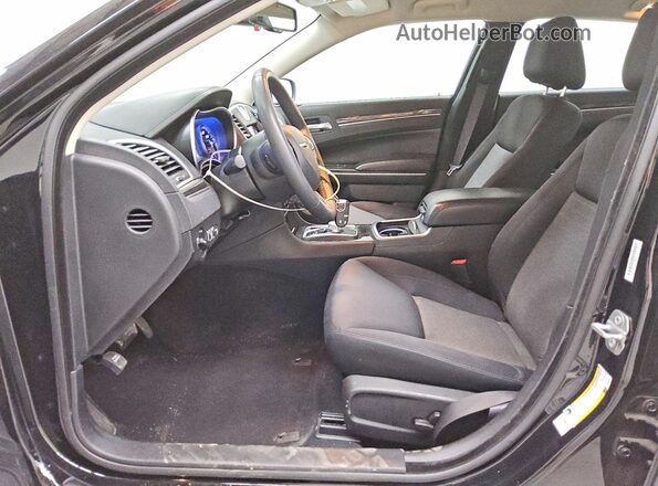 2C3CCARG0NH205531 2022 CHRYSLER 300 Black წინა პანელის ხედი