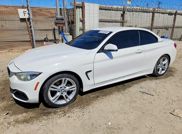 WBA4Z1C50JEC70466 2018 BMW 4 SERIES White Հետևի ձախ