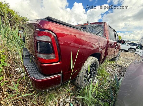 1C6SRFLT0LN205050 2020 RAM 1500 Burgundy Widok z przodu