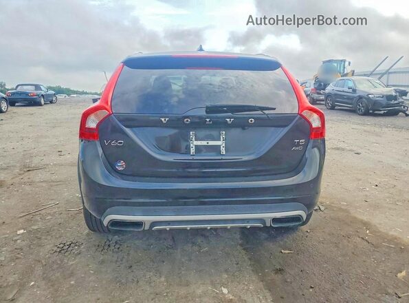YV4612HK8G1019258 2016 VOLVO V60 Черный Вид салона спереди