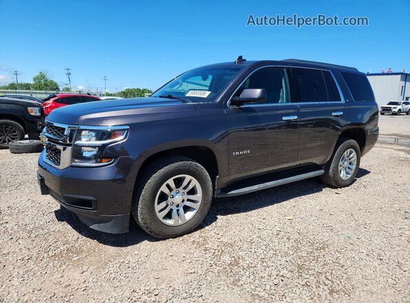 1GNSKBKC3HR273177 2017 CHEVROLET TAHOE Gray Rear left