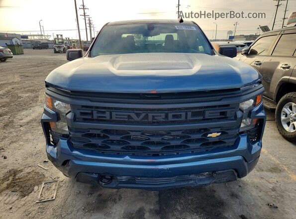 1GCPABEKXRZ228128 2024 CHEVROLET SILVERADO Blue უკანა ხედი