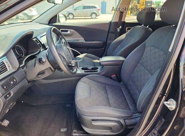 KNDCB3LC4K5259157 2019 KIA NIRO Черный Вид панели приборов