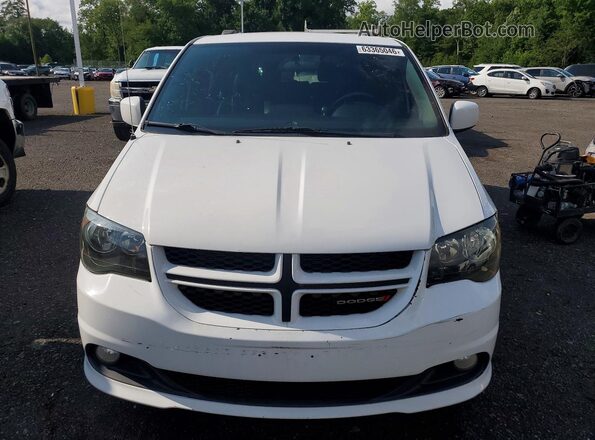 2C4RDGEG9GR330164 2016 DODGE GRAND White უკანა ხედი