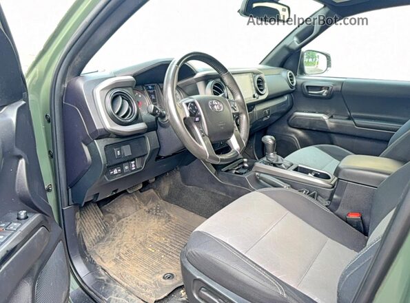 3TMDZ5BNXNM136041 2022 TOYOTA TACOMA Green Rear seats view