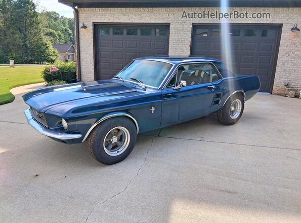 7701G252161 1967 FORD MUSTANG Blue უკანა მარჯვენა