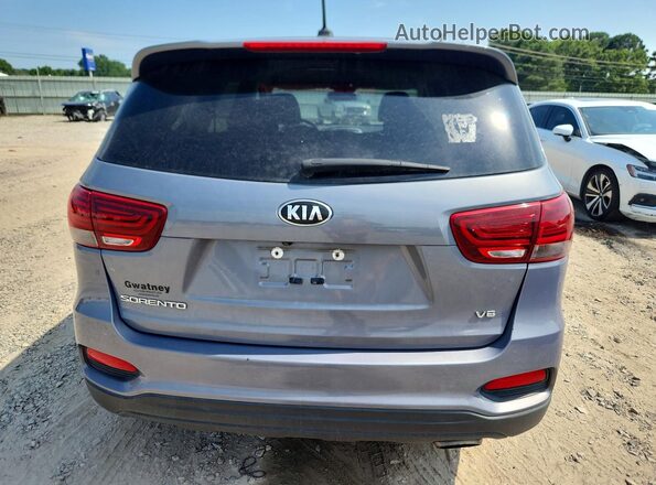 5XYPG4A53LG612686 2020 KIA SORENTO Gray Widok wnętrza z przodu