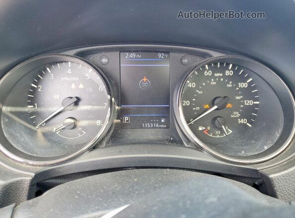 JN8AT2MV4LW111590 2020 NISSAN ROGUE Blue Vista de los asientos traseros