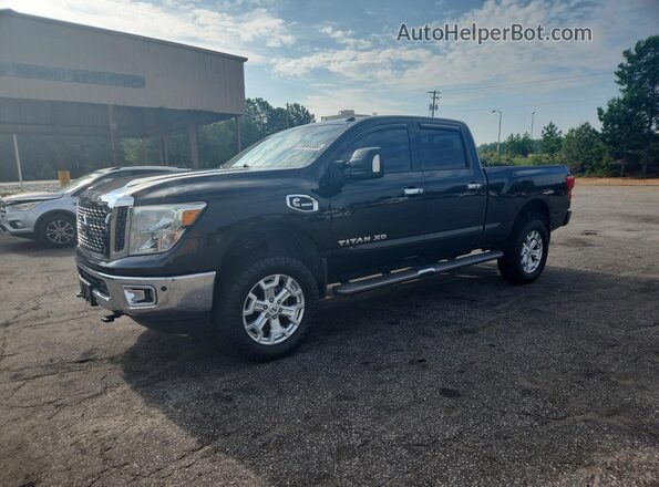 1N6BA1F44GN515860 2016 NISSAN TITAN Черный Задняя левая четверть