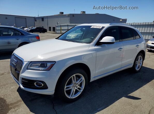 WA1L2AFP1GA130577 2016 AUDI Q5 White Trasero izquierdo