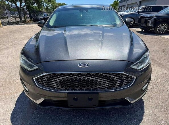 3FA6P0D93LR115278 2020 FORD FUSION Gray Հետևի տեսք