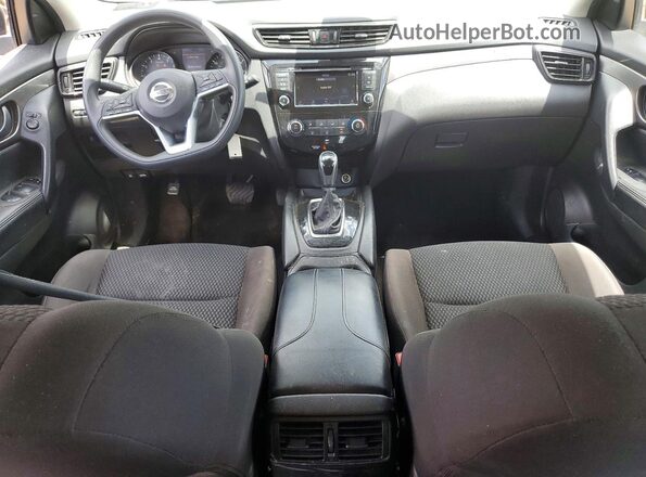 JN1BJ1AVXMW312872 2021 NISSAN ROGUE Gray Вид щитка приладів