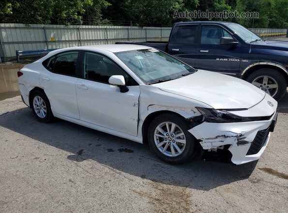 4T1DAACK3SU142609 2025 TOYOTA CAMRY White წინა ხედი