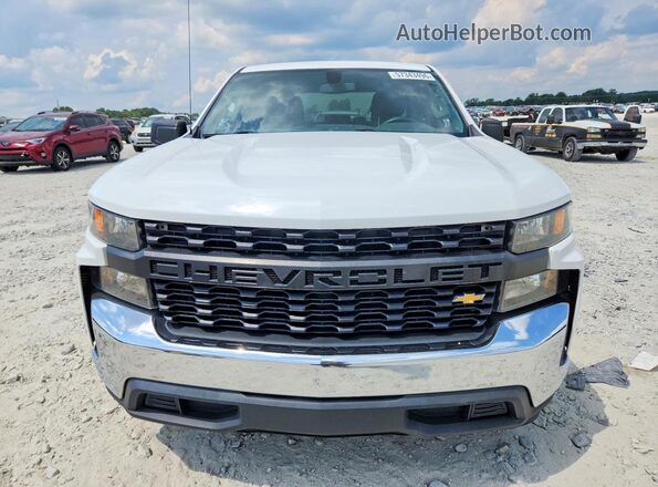 1GCRWAEH2LZ300682 2020 CHEVROLET SILVERADO White უკანა ხედი