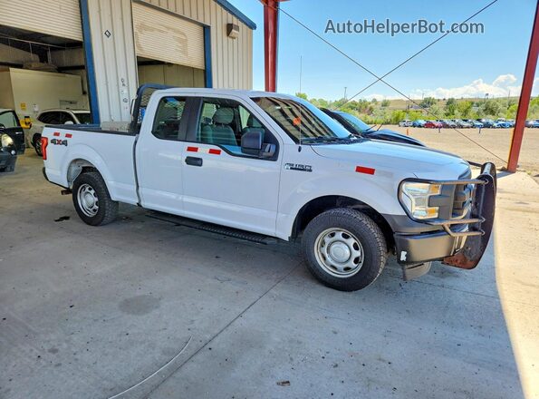 1FTEX1E81HKC67427 2017 FORD F150 White წინა ხედი