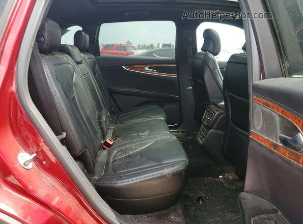 2LMPJ6KR6HBL16197 2017 LINCOLN MKX Red ძრავის განყოფილების ხედი