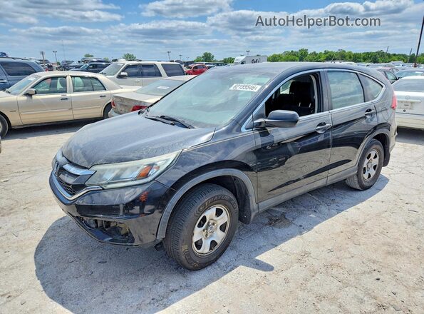 3CZRM3H33GG700039 2016 HONDA CR-V Black უკანა მარცხენა