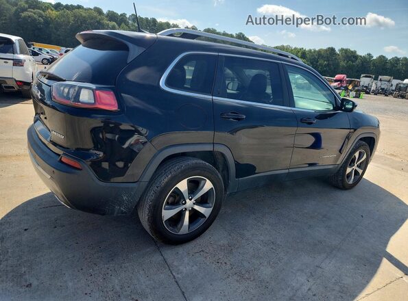 1C4PJMDN7KD272016 2019 JEEP CHEROKEE Черный Передняя правая четверть