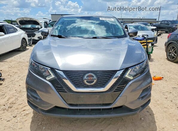 JN1BJ1AVXMW312872 2021 NISSAN ROGUE Gray Вид ззаду