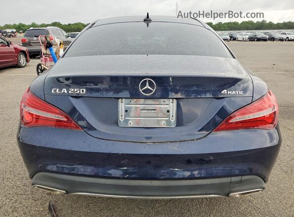 WDDSJ4GB9KN717285 2019 MERCEDES-BENZ CLA-CLASS Blue წინა სალონის ხედი