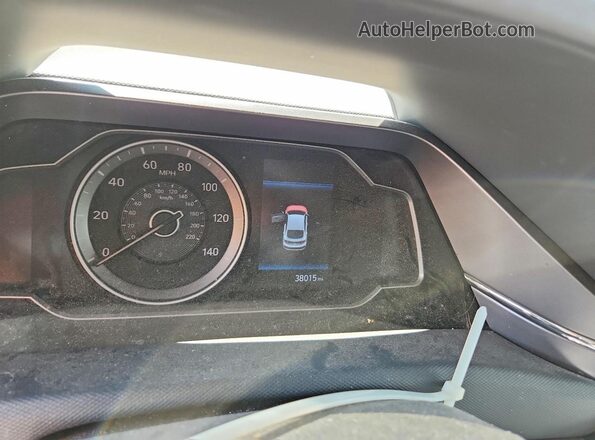 KMHC65LD3MU254996 2021 HYUNDAI IONIQ White Հետևի նստատեղերի տեսք